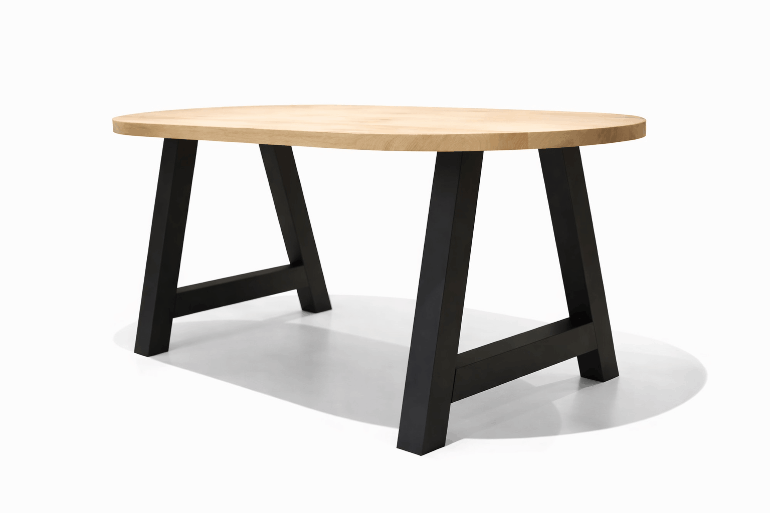 Eiken eettafel rechthoekig Apoot