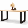 Eiken eettafel rechthoekig Upoot
