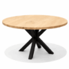 eiken eettafel rond rondo